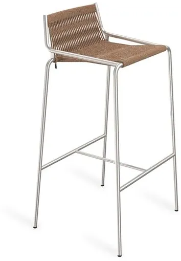 Thorup Copenhagen Noel Baarituoli H77 Teräs/Ruskea Villa