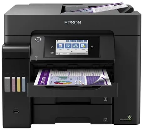 Epson EcoTank ET-5850 All in One -mustesuihkutulostin, monitoimilaite faksilla - väri - muste