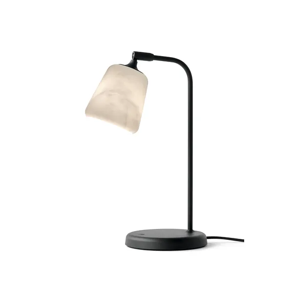 NEW WORKS Material Pöytävalaisin The Black Sheep Marmori