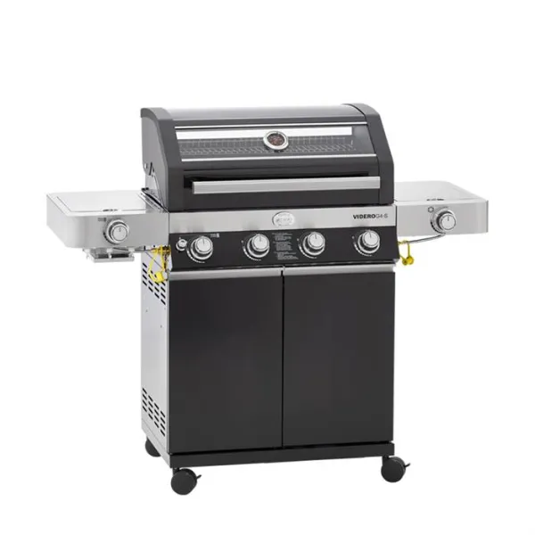 Kaasugrilli Rösle BBQ - Videro G4-s - 4 pääpoltinta