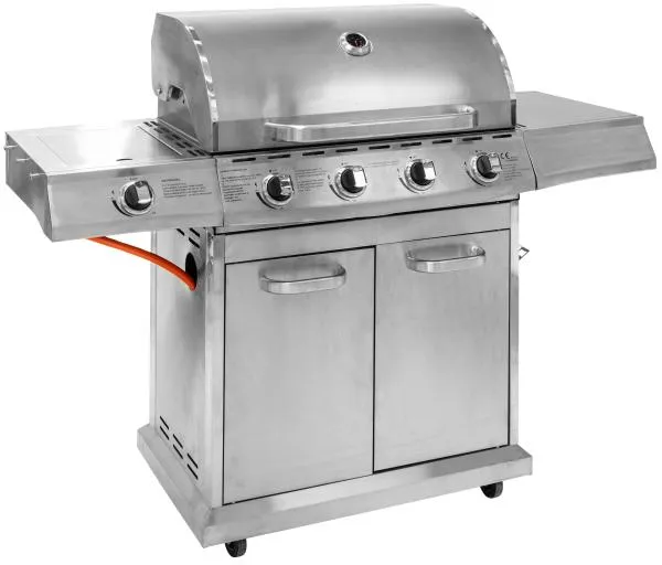Heatus Premium kaasugrilli 4 ja sivupoltin 158,5x61x120cm