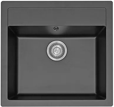 Franke Tectonite -allas, 560x530 mm, grafiittimetalli