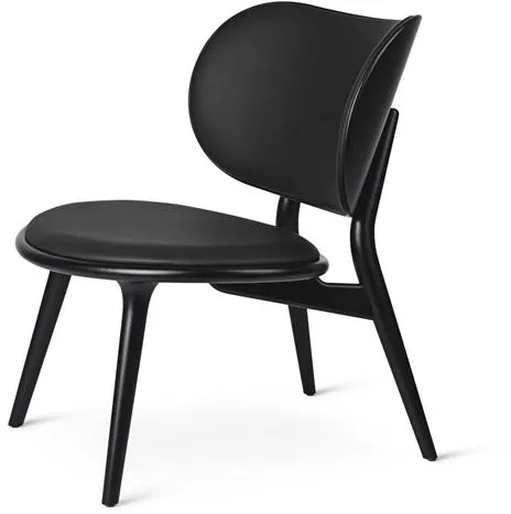Mater The Lounge Chair Musta Pyökkinojatuoli