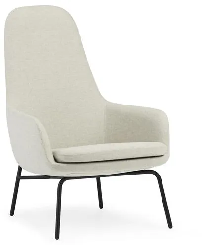 Normann Copenhagen Era Korkea Nojatuoli Musta Teräs/Main Line Flax MLF20