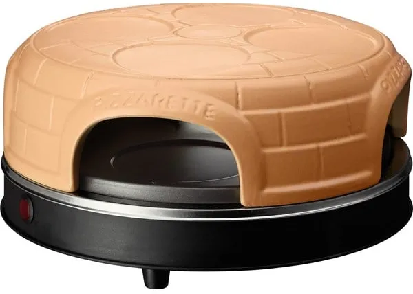 Emerio PO-113255.4 - pizza/raclette-uuni - terrakotta oranssi