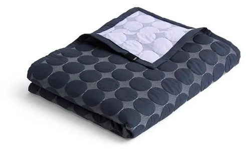 HAY Mega Dot Organic Päiväpeite 195x245 Midnight Blue