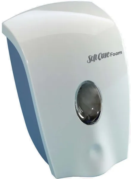 Poistuva: Soft Care Foam, vaahtosaippua-annostelija, ABS-muovia, valkoinen